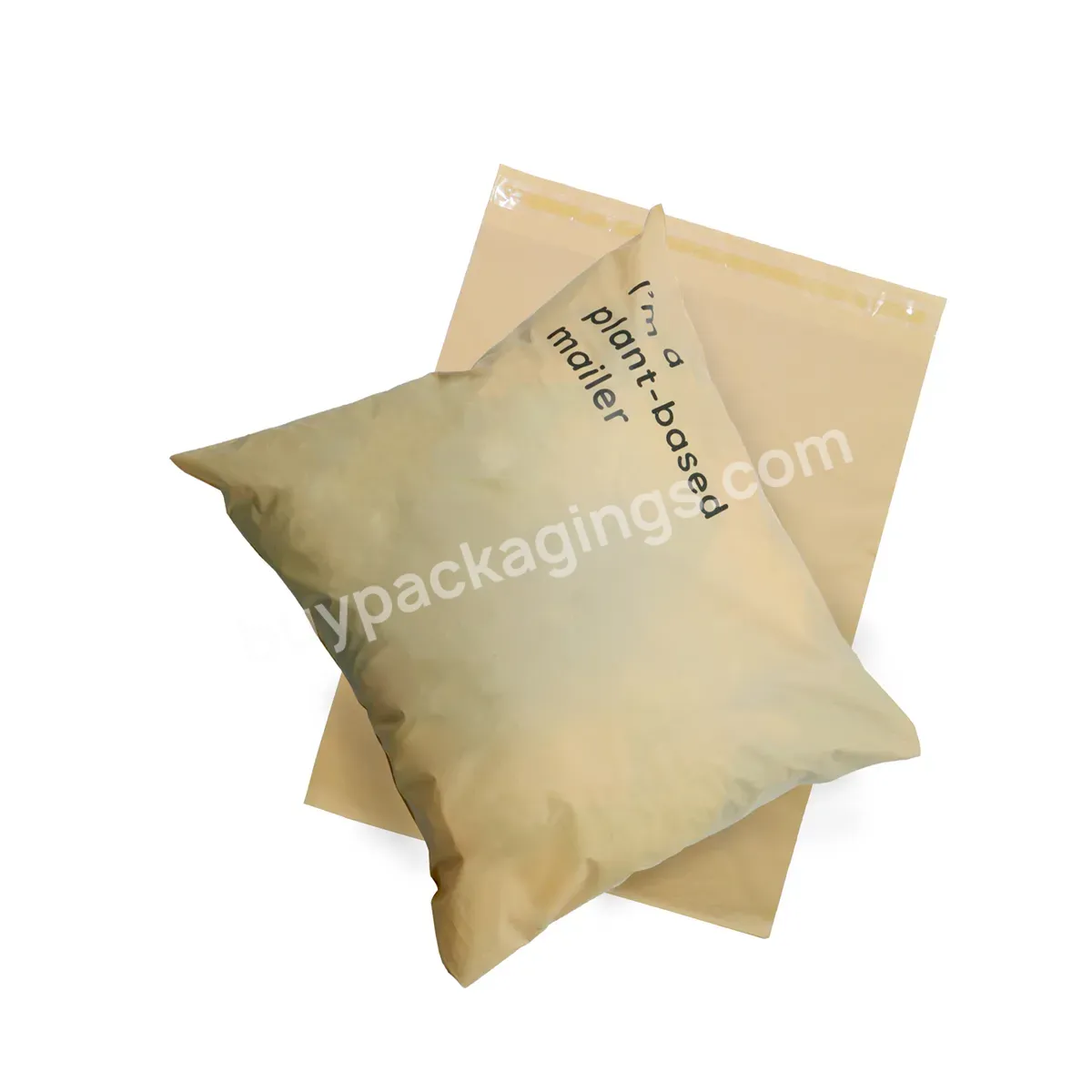 100% Biodegradable Fashion Brown Mailing Packaging Compostable Mailing Bags