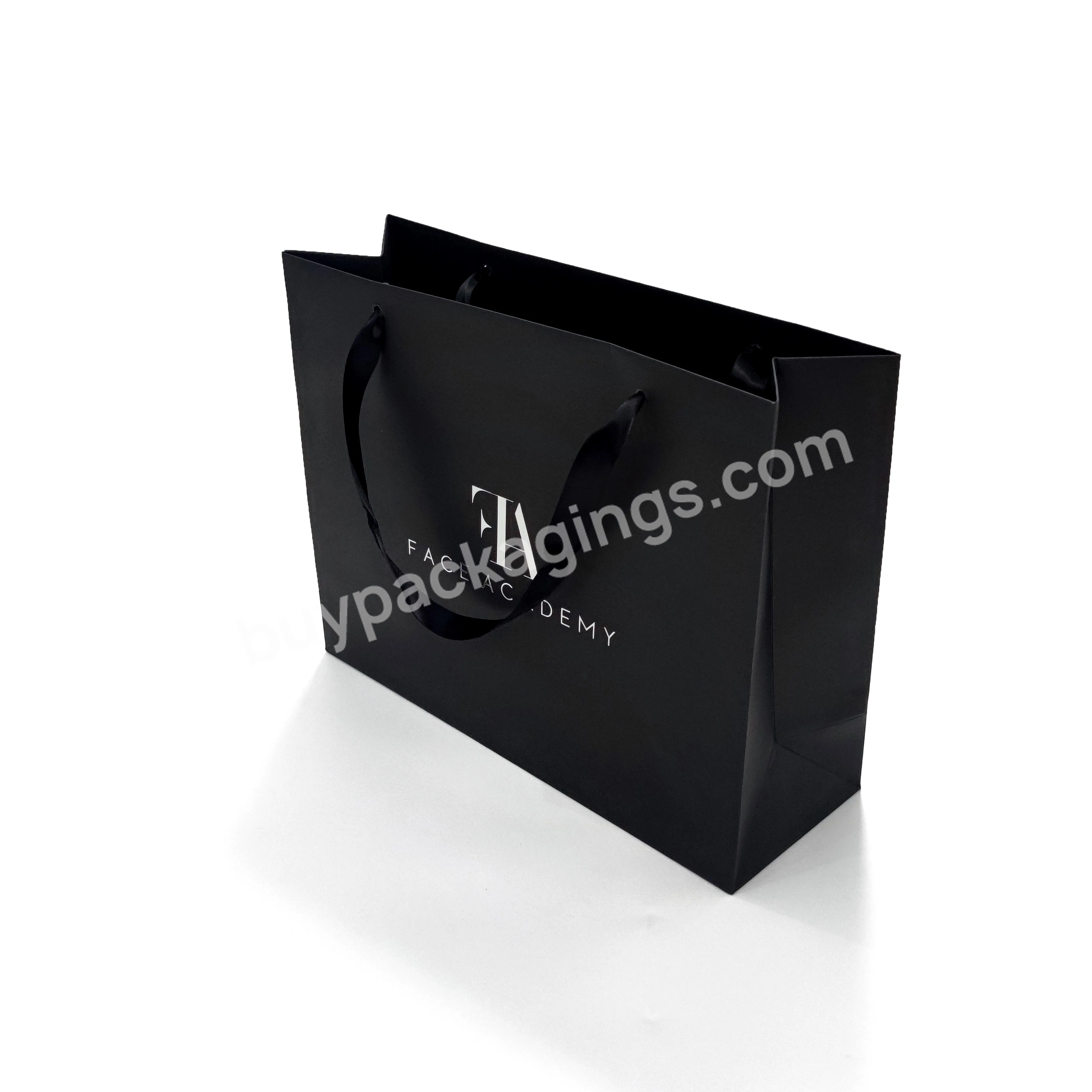 100% Biodegradable Guaranteed Quality Proper Price Custom Reusable Foldable Shopping Shoes Clothing Gift Paper Bags With Handles
