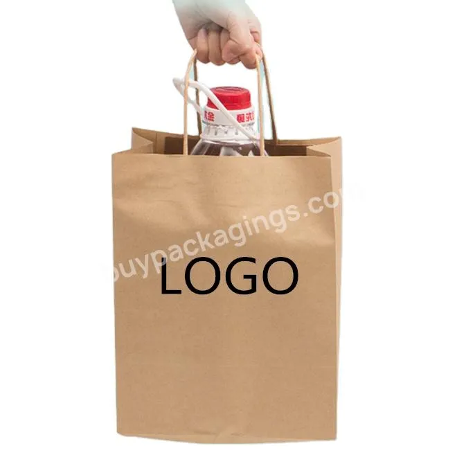 100% Factory Price High Quality Custom Full Color Printing Kraft Paper Bag With Drawstring And Logo For Shopping Gift Packaging