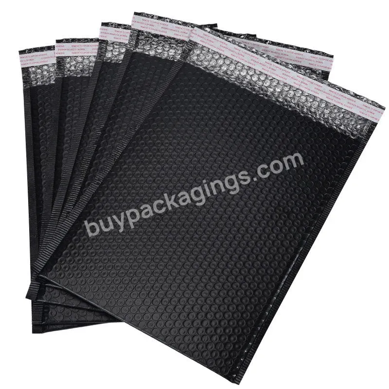 100 Moq Poly Bubble Mailers Print Logo Air Mailing Bags Envelope Express Shipping Package