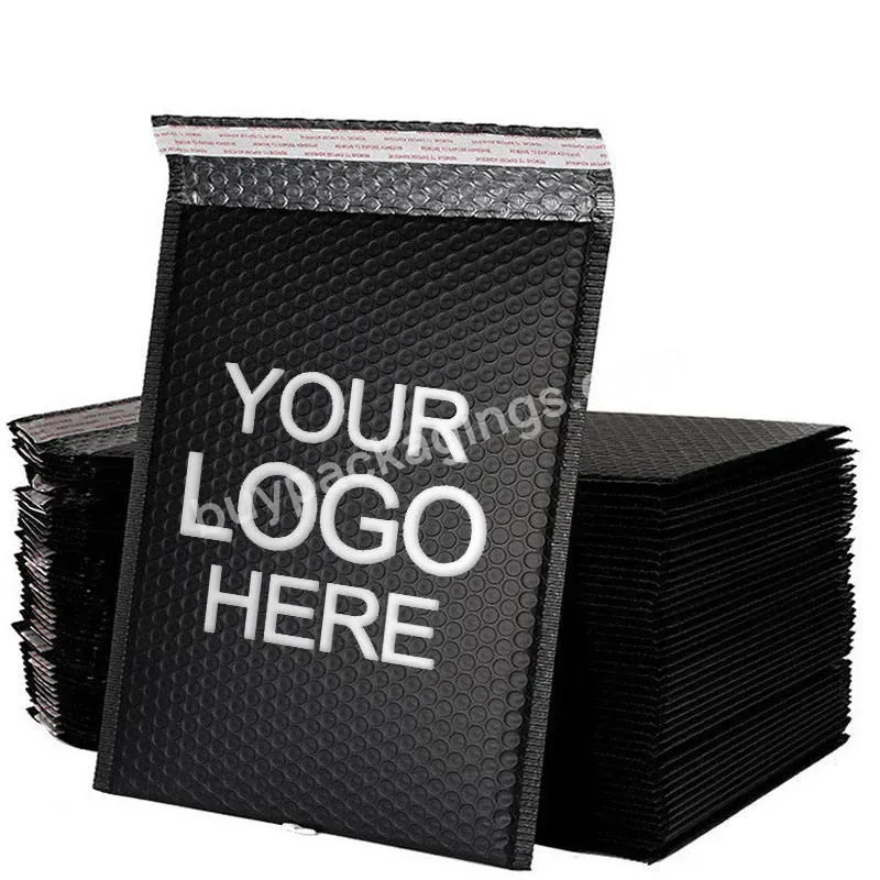 100 Moq Poly Bubble Mailers Print Logo Air Poly Mailer Bags Padded Envelope Express Shipping Package