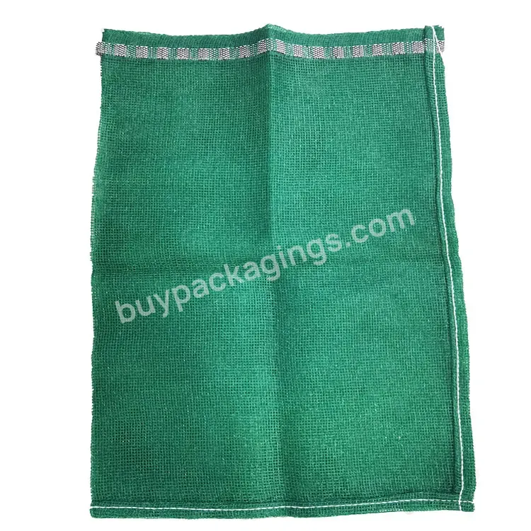 100% Pe Raschel Mesh Bag For Onions,Potatoes,Other Vegetables,Pp Leno Mesh Bags On Sale