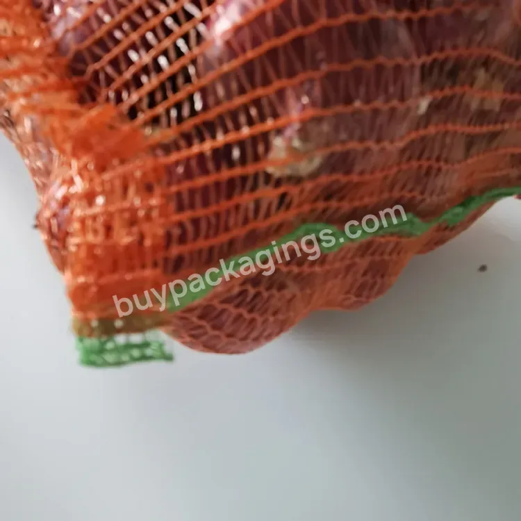 100% Polypropylene Mesh Bags For Packaging Onions,Corn,Tomatoes,Potatoes