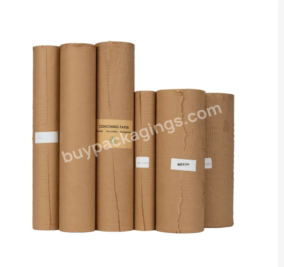 100% Recycled Eco Friendly Biodegradable Honeycomb Paper Wrap Packaging Materials Gift Wrap Packing Paper