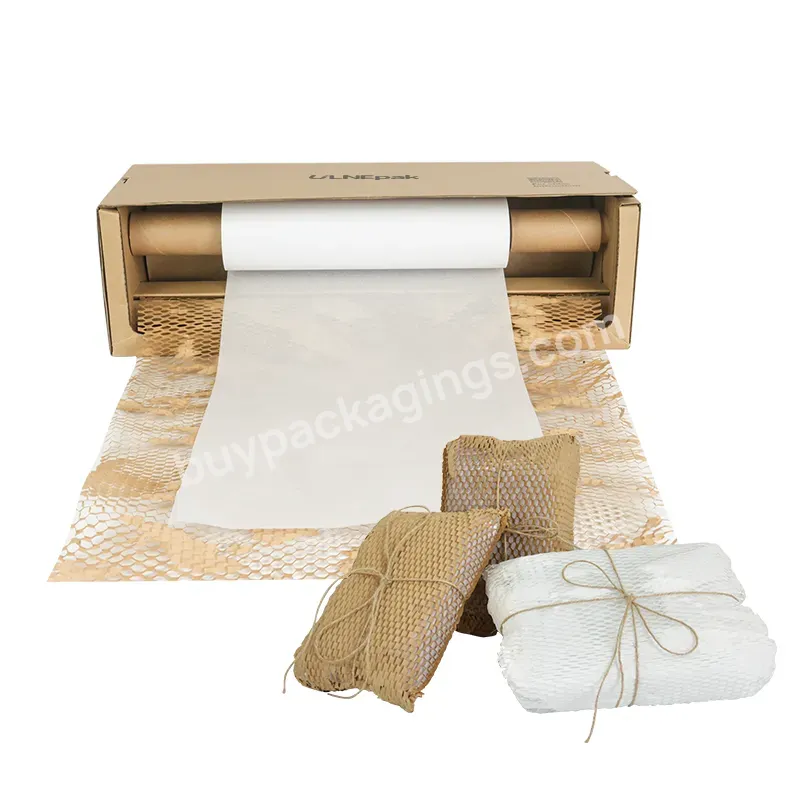 100% Recycled Eco Friendly Biodegradable Honeycomb Paper Wrap Packaging Materials Gift Wrap Packing Paper