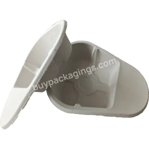 100% Recycled Paper Disposable Medical Pulp Products Paper Pulp Bedpan Liner Single Use