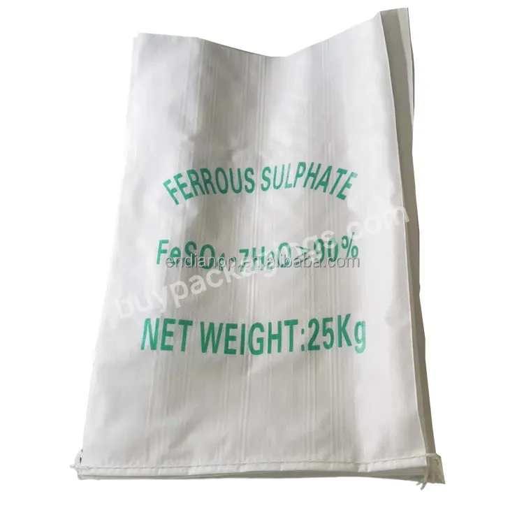 100% Virgin Polypropylene Pp Rice Bag Customized Plastic Pp For Sack Wheat Flour Packing