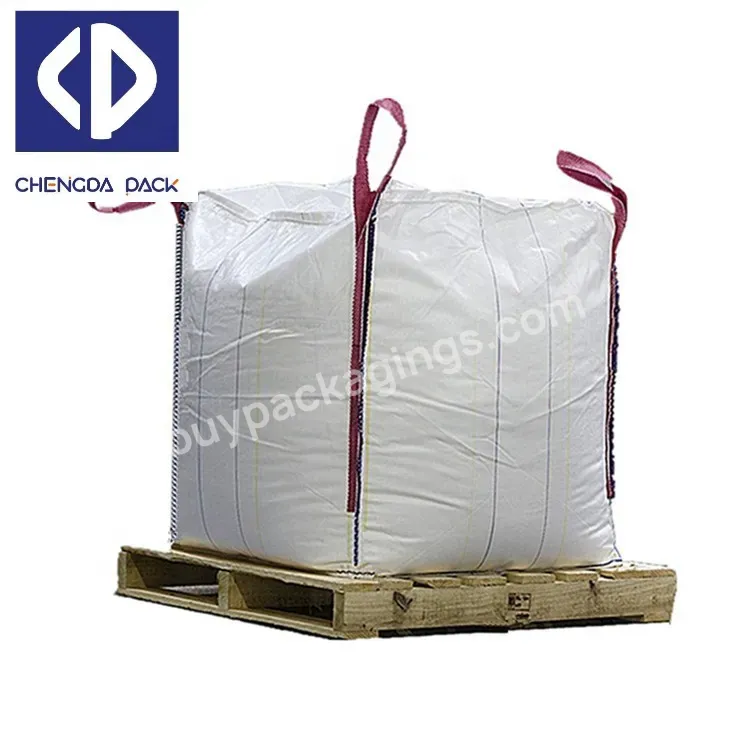 1000kg 1500kg 2000kg Fibc Big Bag 100% New Polypropylene Spout Bottom Jumbo Bag Pp Big Bag With Customized