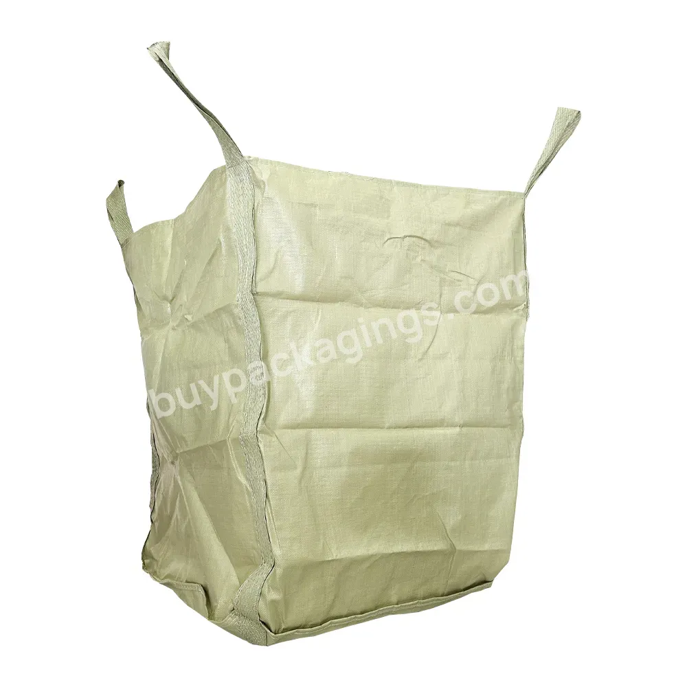 1000kg Bigbag Firewood Packing Big Bags Flat Super Sack Bags Bottom Spout Breathable Uv Rated Top Full Open 5:1 - Buy Firewood Packing Big Bags,Super Sack Bags,Plastic Bags With Uv Protection.