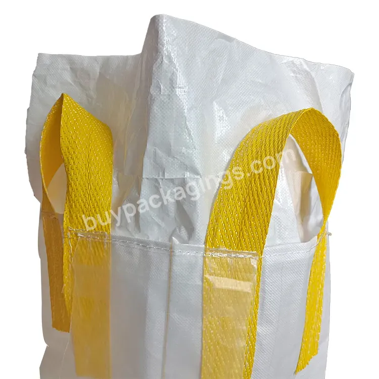 1000kg Fibc Bag Bulk Packing Ton Bag Pp Jumbo Bags For Sand Construction Cement