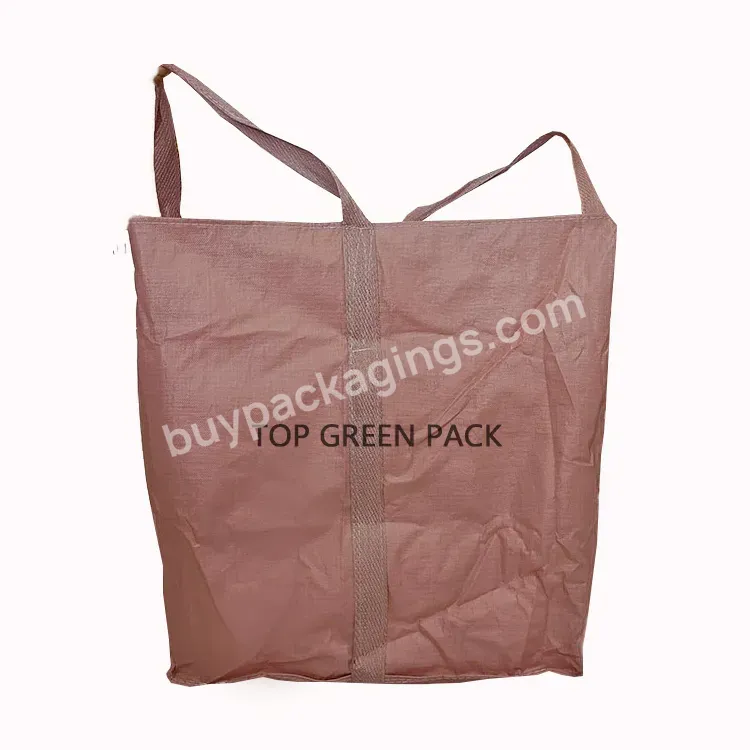 1000kg Ton Pp Bulk Cubic Meter Big Bag For Wood Cement Beans Rice Crop Customizable Agriculture Construction Jumbo Bag