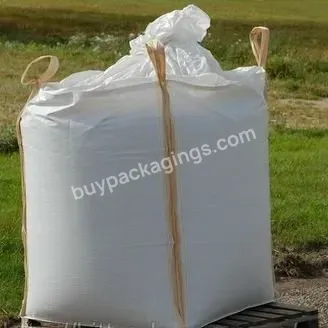 1000kg Top Open Bottom Close Gravel Bags Garden Waste Bags 100% Virgin Bigbag