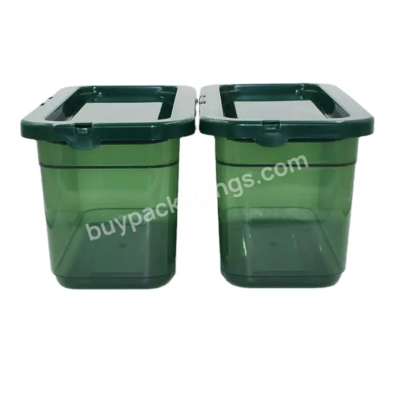 1000ml 1l Plastic Laundry Detergent Beads Storage Box Rectangular Storage Container