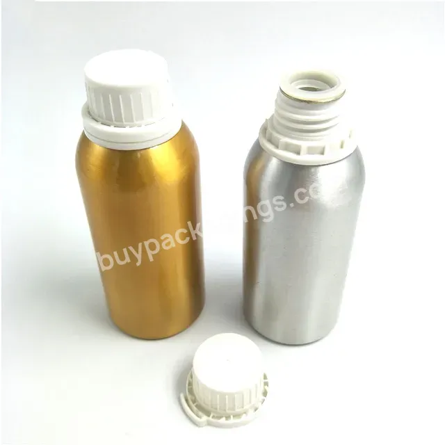 1000ml Aluminum Essential Oil Bottle,Big Silver Color Alumit Container Manufacturer/wholesale