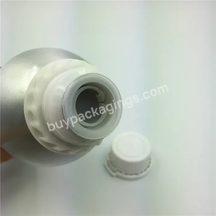 1000ml Big Round Aluminum Bottle For Essential Oil,Bullet Shape Container For Oils