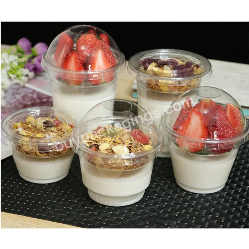 1000pcs Disposable Double Layer Yogurt Cup With Lid Transparent Pet Plastic Cup Cold Drink - Buy 10000pcs Disposable Double Layer Yogurt Cup,Pp/pet Drinking Cup,Plastic Cup Cold Drink.