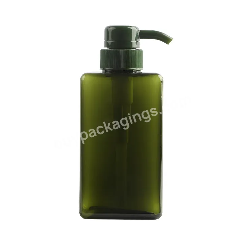 100/150/250/280/450/650ml Hot Sale Square Lotion Bottle Skincare Body Wash Bottle Shampoo Lotion Bottle Travel Separate Bottling