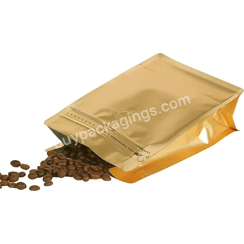 100g 250g 500g 1kg 12 Oz Coffee Bean Packaging Bags Coffee Bag With Coffee Design - Buy Valve Coffee Bag,Stand Up Plastic Pouches Ziplock,Flat Bottom Coffee Bag.