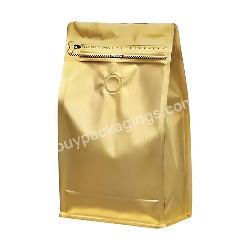 100g 250g 500g 1kg 12 Oz Coffee Bean Packaging Bags Coffee Bag With Coffee Design - Buy Valve Coffee Bag,Stand Up Plastic Pouches Ziplock,Flat Bottom Coffee Bag.