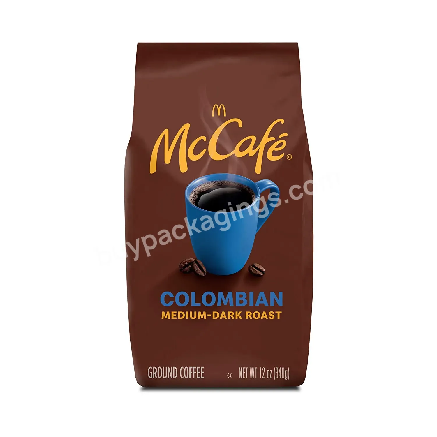 100g 250g 500g 1kg Bottom White Green Brown White Matte Sample Vented Zip Coffee Packaging Bag With Valve 16oz - Buy Coffee Bags,Custom Empty Printed Food Packaging White Flat Bottom Aluminium Stand Up Pouch Laminated Instant Coffee Bag With Valve Zi