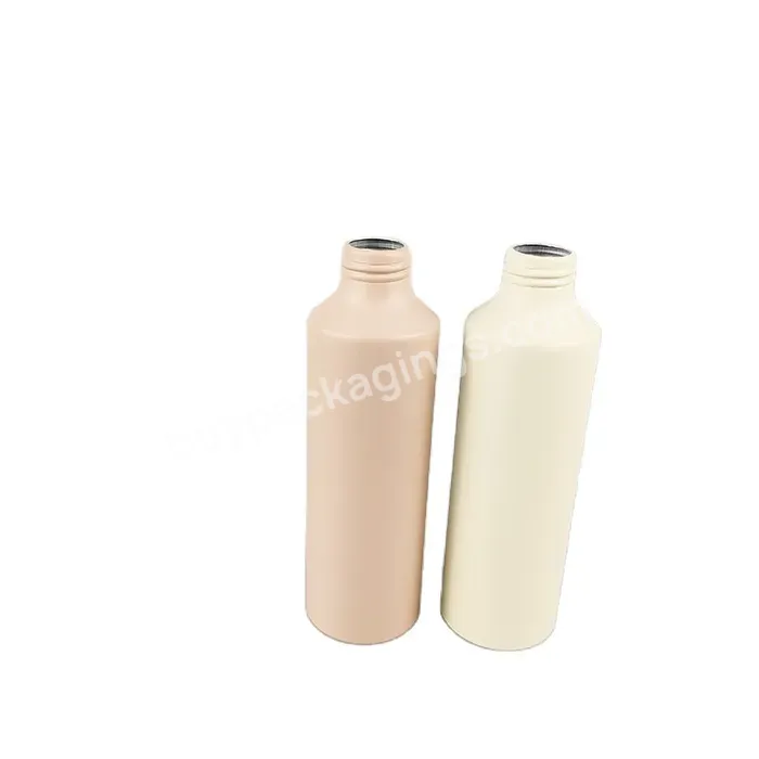 100ml 120ml 150ml 250ml Empty Aluminum Bottle With Sloping Shoulder Silver Aluminum Sprayer Pump Bottle For Cosmetic Packaging