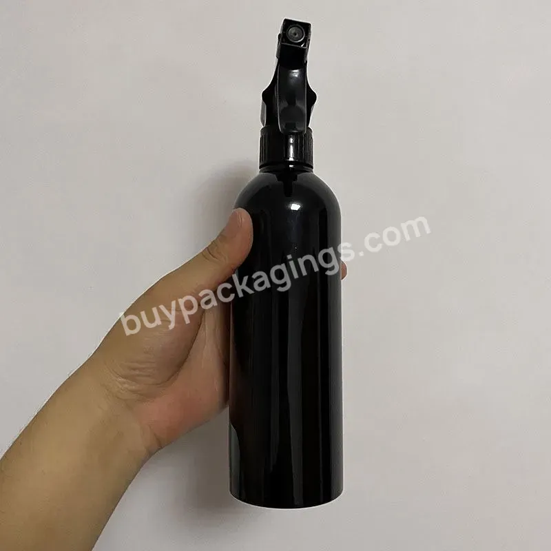 100ml 150ml 200ml 250ml 500ml Empty Black Clear White Spray Gun Pet Plastic Liquid Disinfection Fine Mist Spray Trigger Bottle