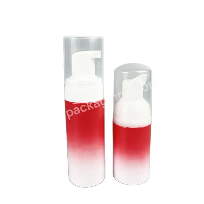 100ml 150ml Colored Foaming Liquid Soap Hand Wash Bottle 200ml Pet Plastic Dispenser Soap Foam Pump Bottle