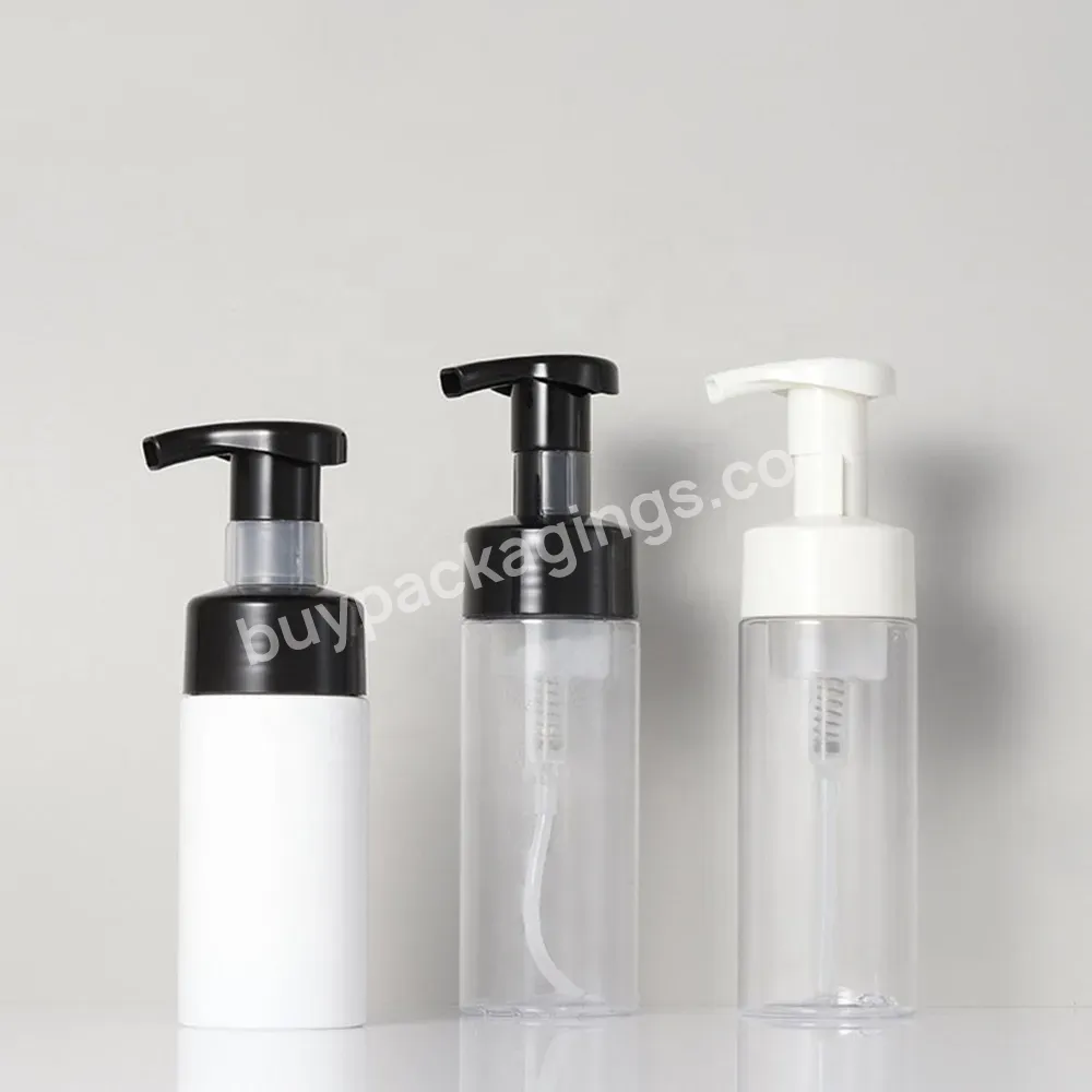 100ml 150ml Empty Facial Foam Cleanser Bottle Plastic Hand Sanitizer Bottles With Pump