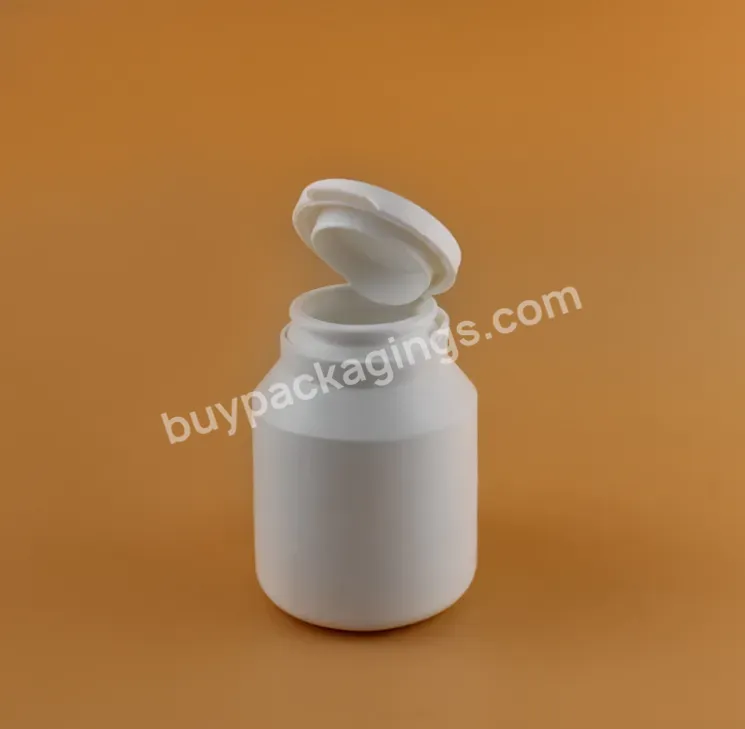 100ml Chiclet Shape Xylitol Chewing Gum Plastic Bottle With Tear Off Cap