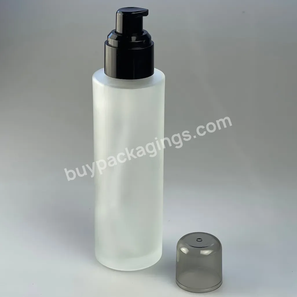 100ml Custom Olive Hair Essential Oil Pump Sprayer Cosmetic Empty Set Bottles Glass Jar Dropper Spray Bottle For Oil Lotion