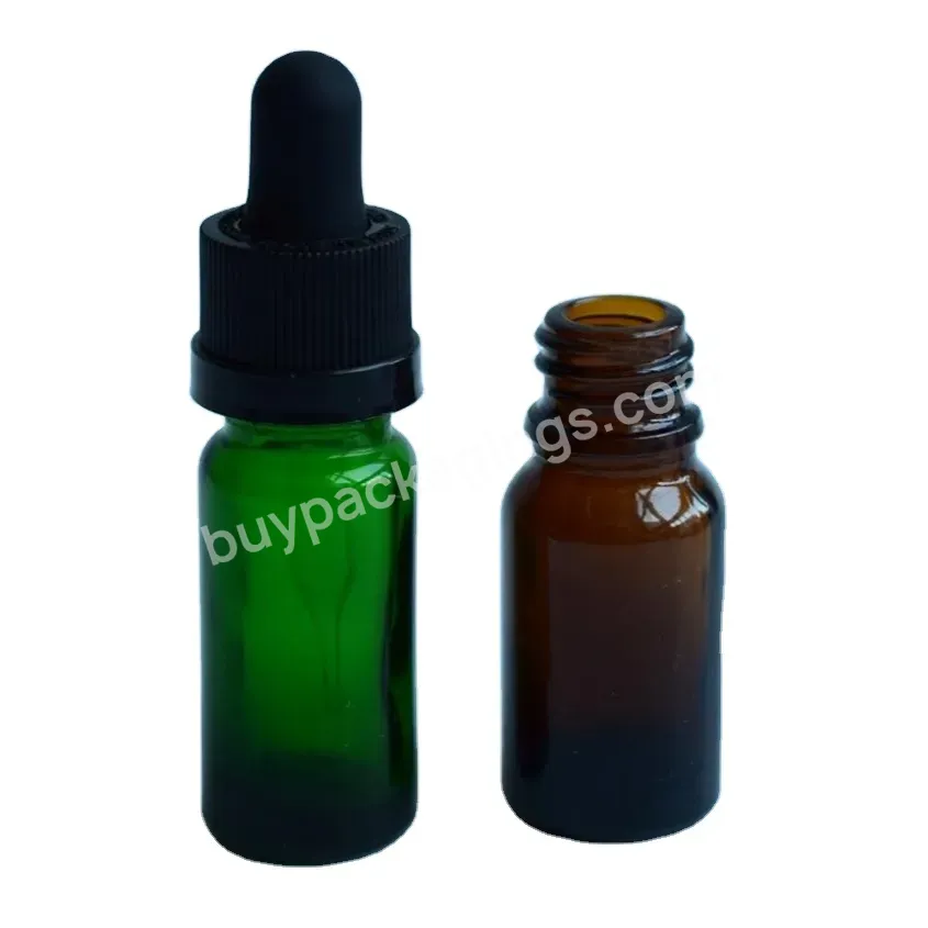 100ml Essential Oil Bottle Child Resistant Double Lid Pure Oil Clear Glass Bottles With Dropper Oil Graduated Pipettes