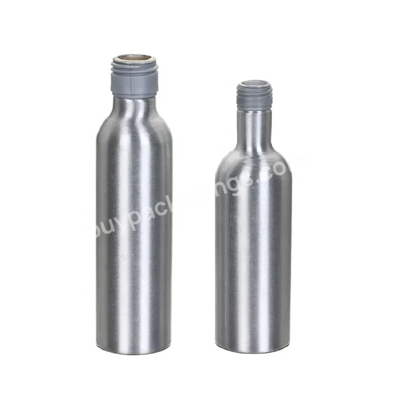 100ml Long Neck Aluminum Oil Bottles Lubricating Oil Bottles