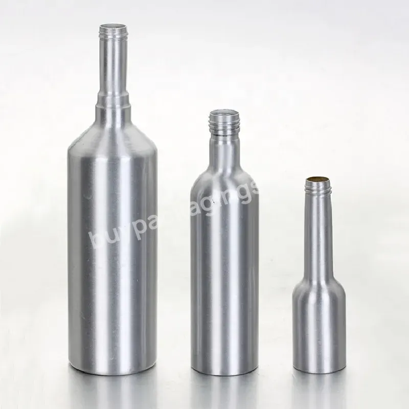 100ml Long Neck Aluminum Oil Bottles Lubricating Oil Bottles