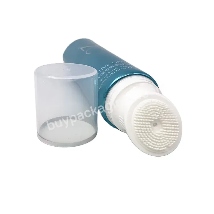 100ml Plastic Cosmetic Tube With Silicone Brush Manufacturer/wholesale