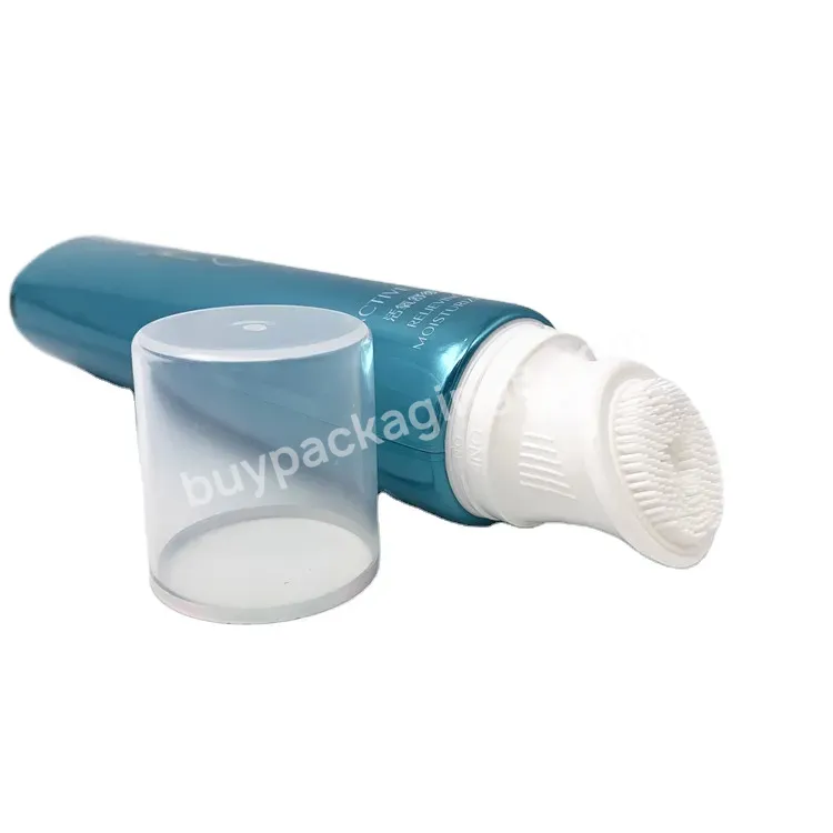 100ml Plastic Cosmetic Tube With Silicone Brush Manufacturer/wholesale