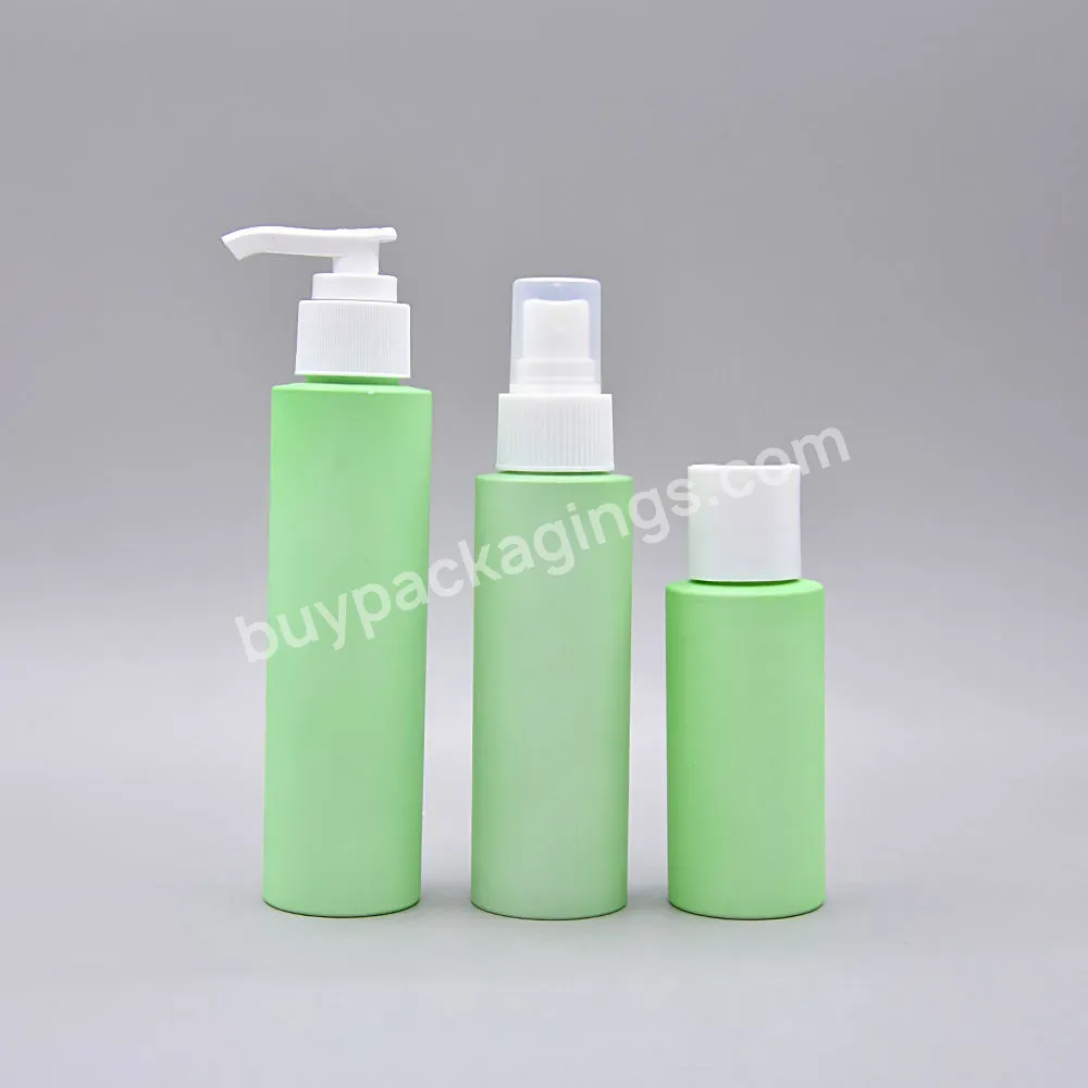 100ml Plastic Packing Bottle Manufacturer Facial Toner Lotion Oil Plastic Shampoo Lotion Bottle With Flip Cap