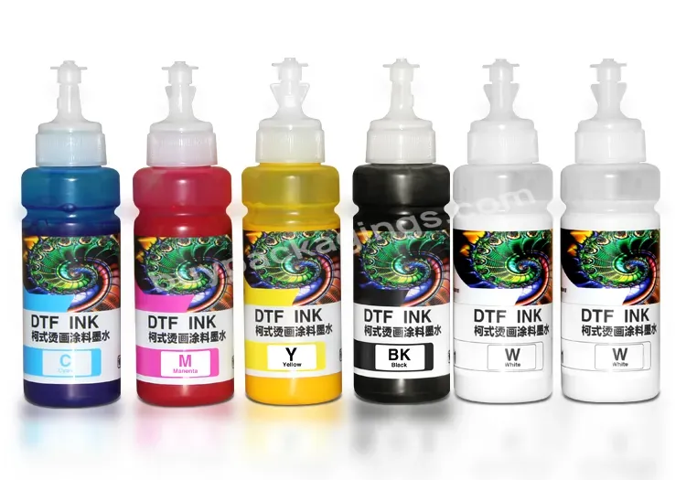 100ml/bottle Dtf Ink For Ep Dtf White Ink For 1800 L1800 L1300 P600 Printer On Dtf Film