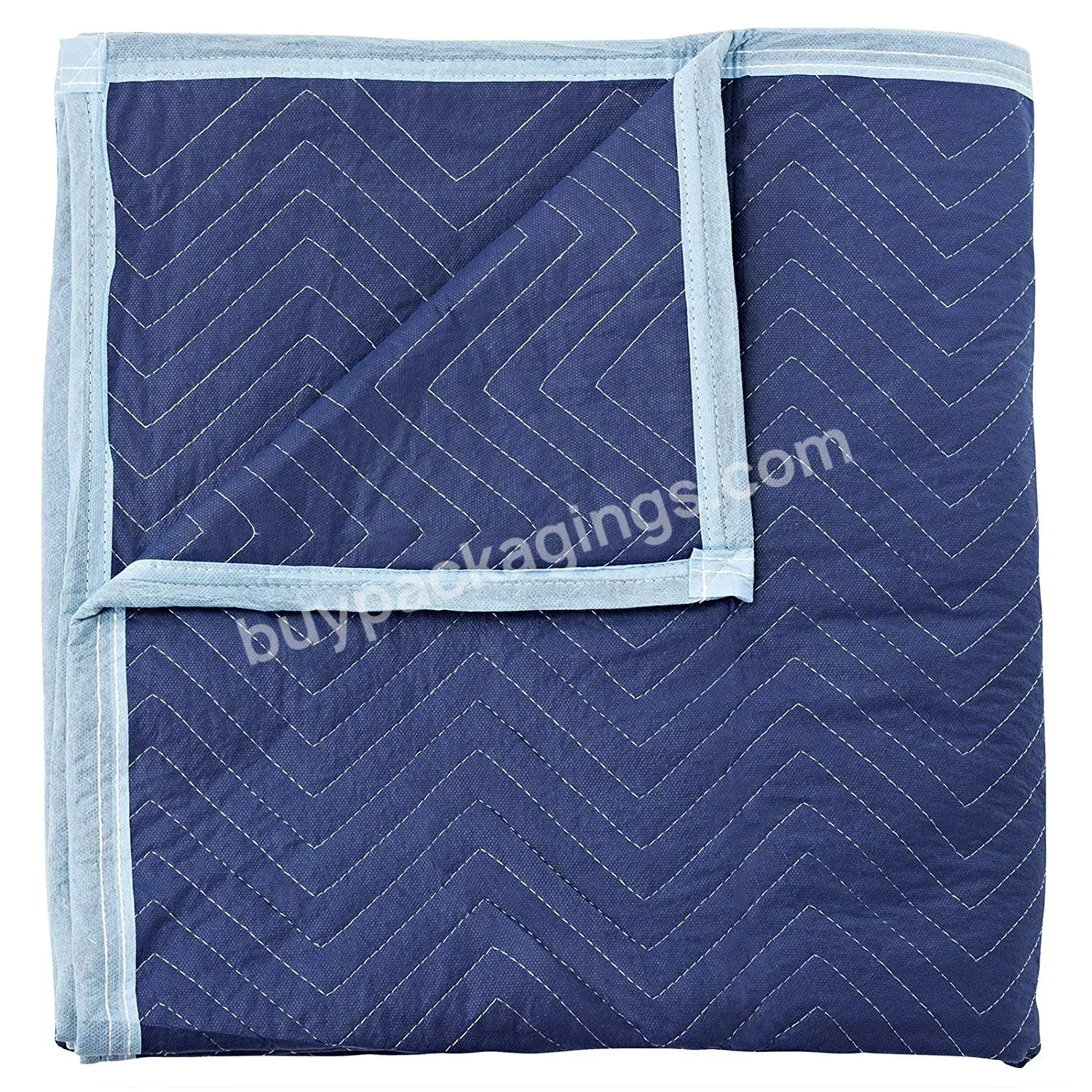 100%polyester Soundproof Factory Direct Furniture Cotton 72 X 80 Packing Moving Blankets