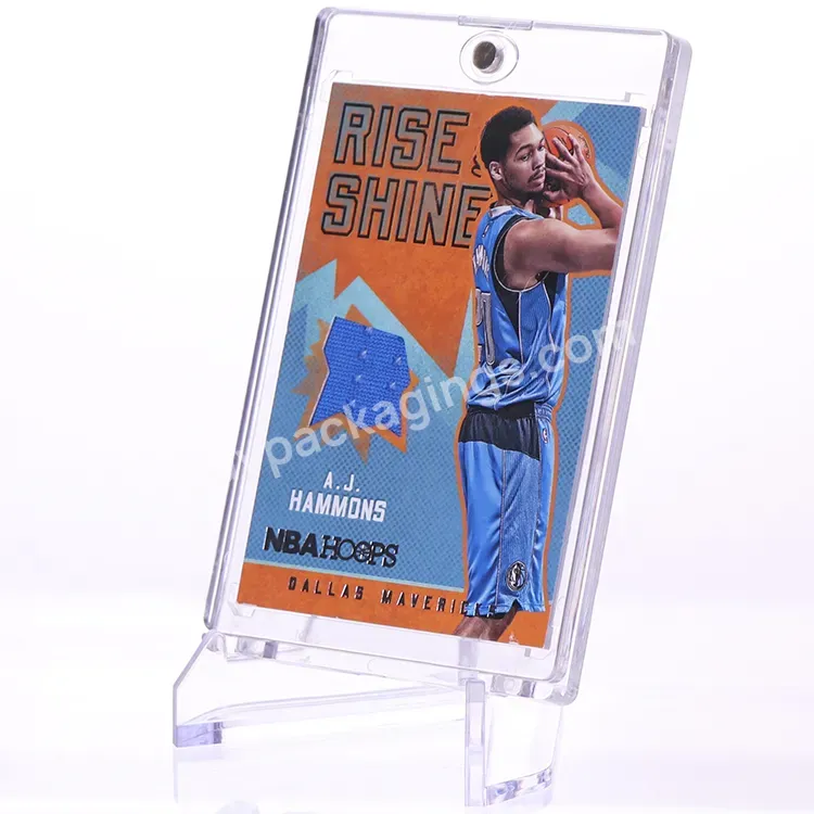 100pt 130pt Game Collection Fit For Pokemon Trading Card Case Sports Card Storage Case One Touch Magnetic Card Holder