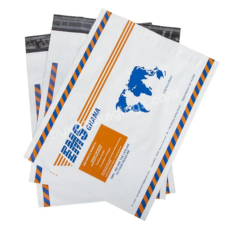 10*13 White Polymailer Self Adhesive Packaging Mailers Envelope Express Courier Bag Custom With Logo Printing