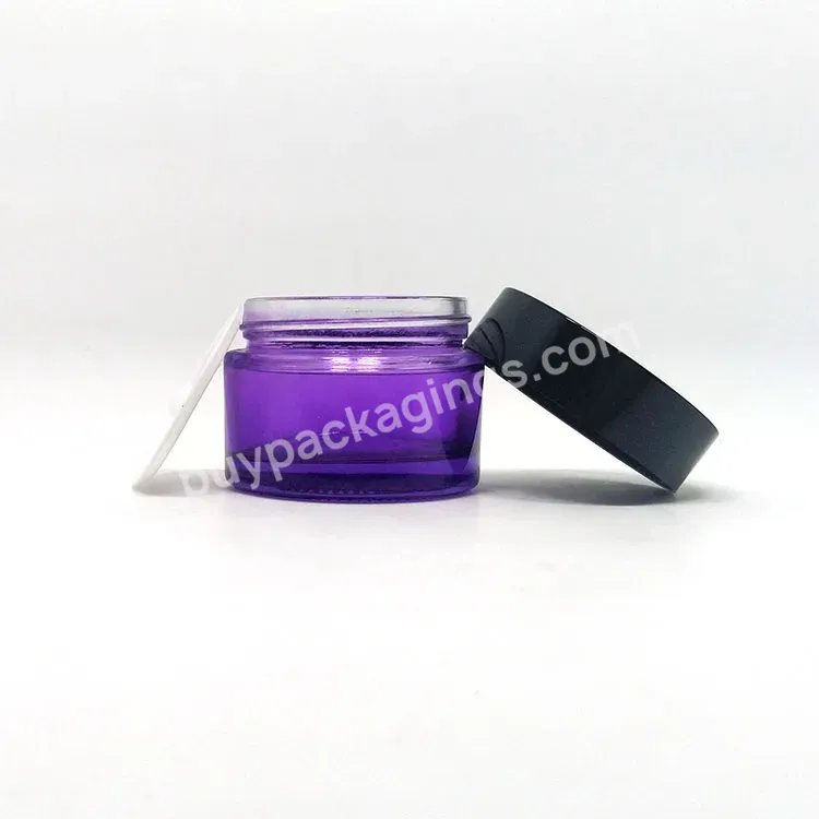 10g 15g 20g 30g 50g 100g Clear Cosmetics Skincare Eye Cream Containers Face Cream Glass Jar With Cap