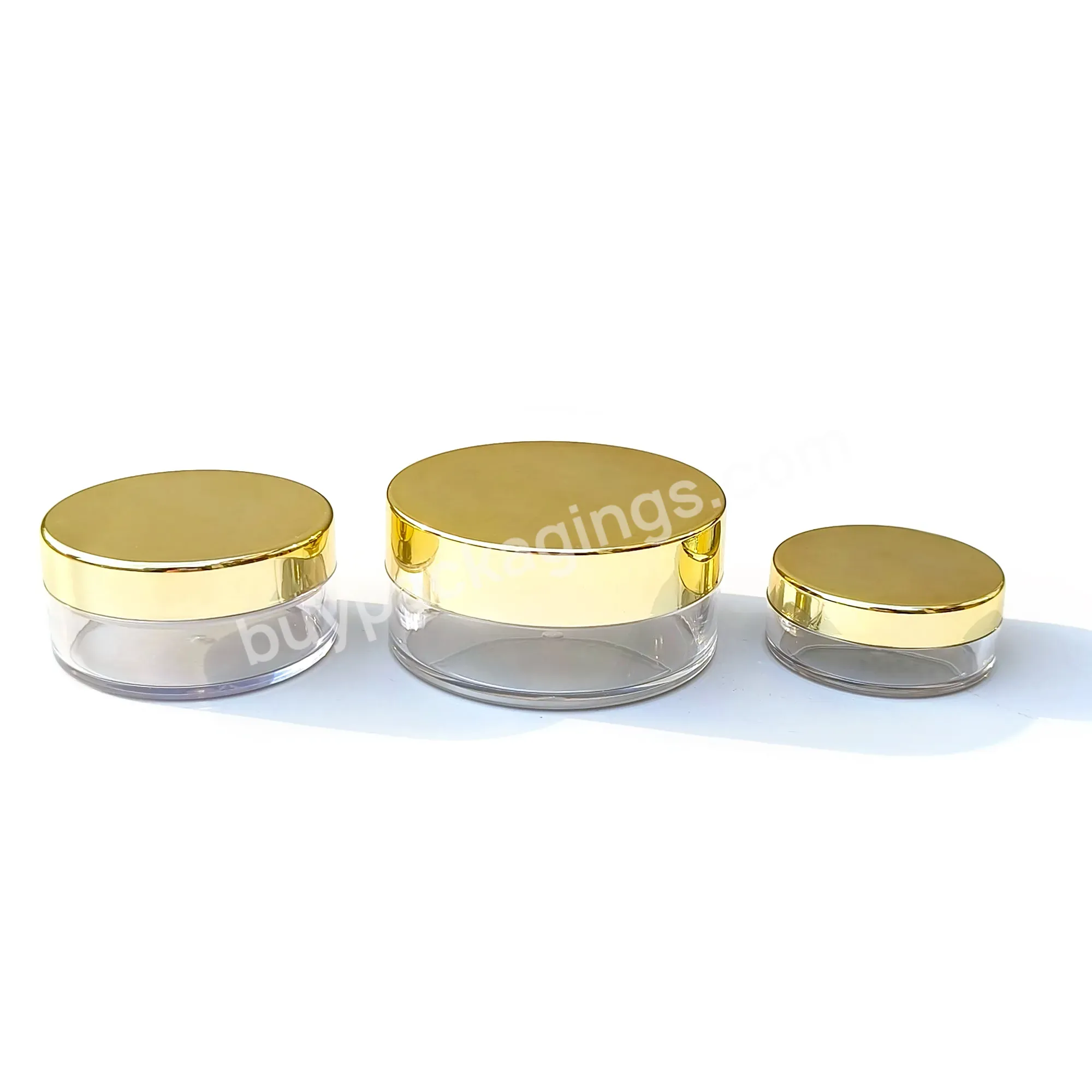 10g 20g 30g Loose Powder Jar With Rotating Lockable Sifter Lids