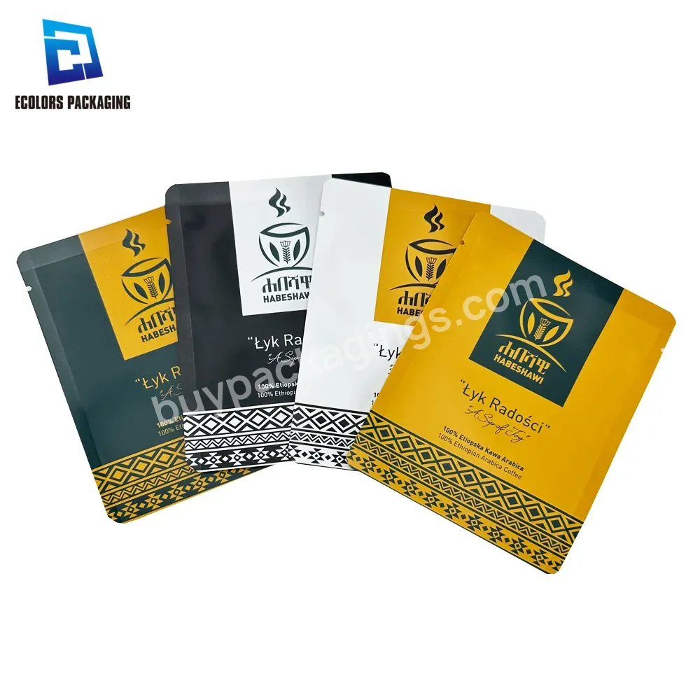 10g Food Grade Heat Seal Laminated Aluminum Foil Plastic Emballage Personalise Sachet Drip Coffee Bag Packaging