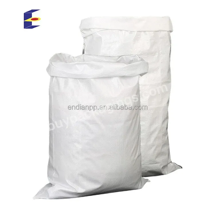 10kg 20kg 25kg 50kg Plastic Pp Woven Sack Laminated Rice Corn Wheat Flour Fertilizer Packing Bags