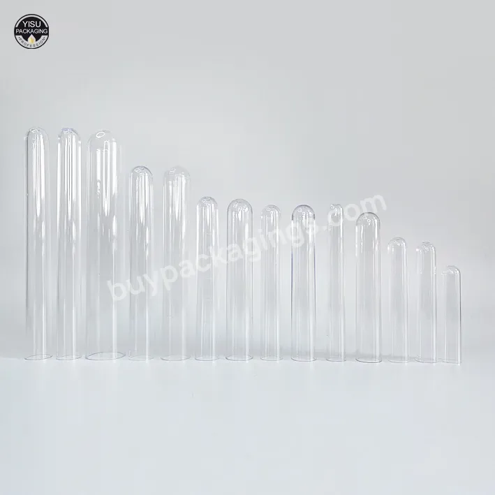 10ml 15ml 20ml 25ml 30ml 40ml 50ml Plastic Test Tube With Screw Cap For Candy Storage