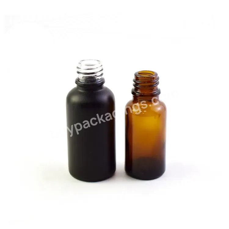 10ml 15ml 20ml 30ml 50ml 100ml Wooden Lid Child Resist Glass Boston Dropper Bottle