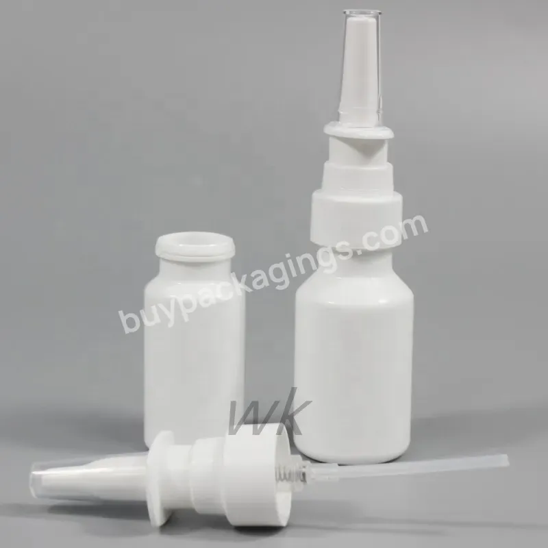 10ml 15ml 20ml 30ml 50ml Hdpe Custom Fine Mist Sprayer Nasal Applicator Nasal Spray Bottles