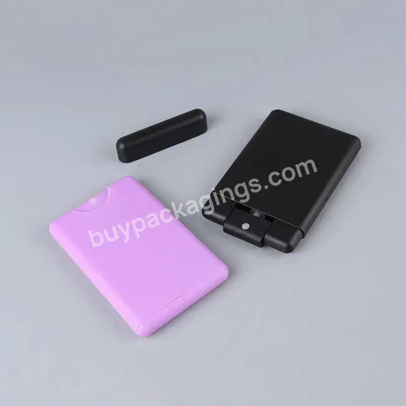 10ml 15ml 20ml Credit Card Shape Spray Bottle Perfume Credit Card Mist Spray Bottle Wholesale