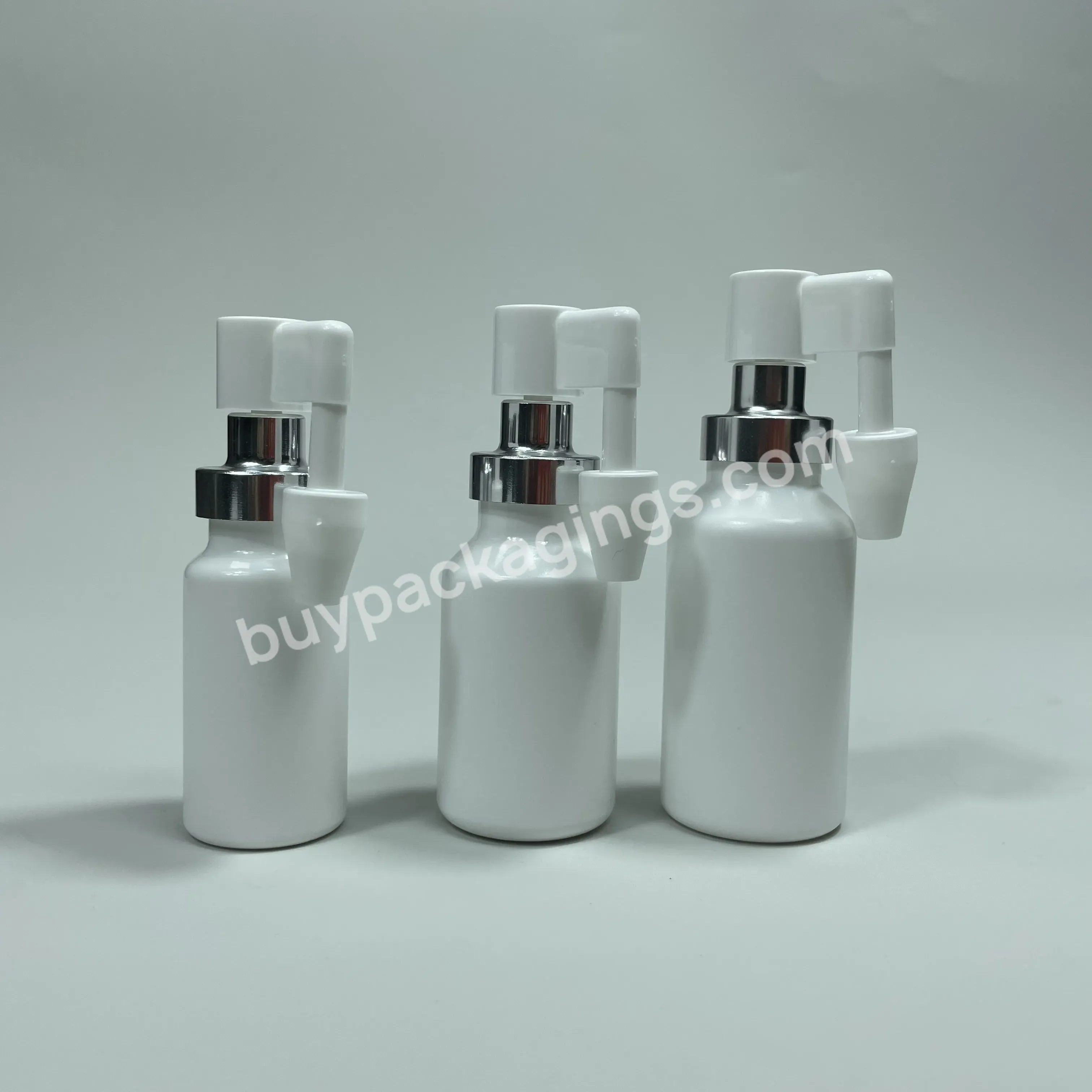 10ml 15ml 20ml Factory Direct Sale Medicine Packaging Pp Pe Plastic Nasal Ear Spray Bottles - Buy Plastic Bottles Nose Ear Spray Bottles,Nose Ear Spray Bottles,10ml 15ml 20ml Pp+pe Empty White Plastic Ear Spray Bottle For Pharmaceutical Packaging.