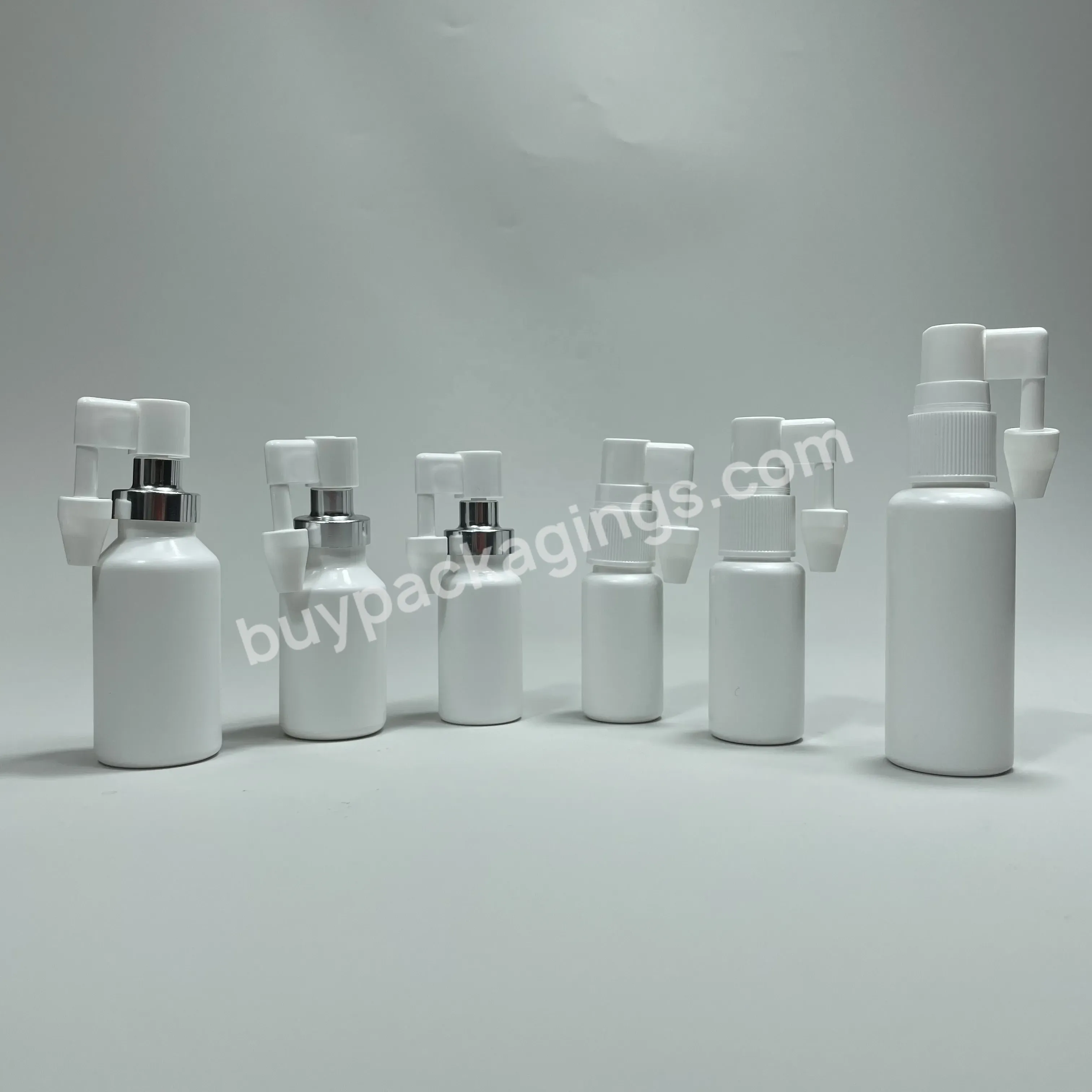 10ml 15ml 20ml Factory Direct Sale Medicine Packaging Pp Pe Plastic Nasal Ear Spray Bottles - Buy Plastic Bottles Nose Ear Spray Bottles,Nose Ear Spray Bottles,10ml 15ml 20ml Pp+pe Empty White Plastic Ear Spray Bottle For Pharmaceutical Packaging.